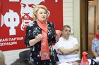 Нина Останина пожелала победы новосибирским коммунистам на предстоящих выборах